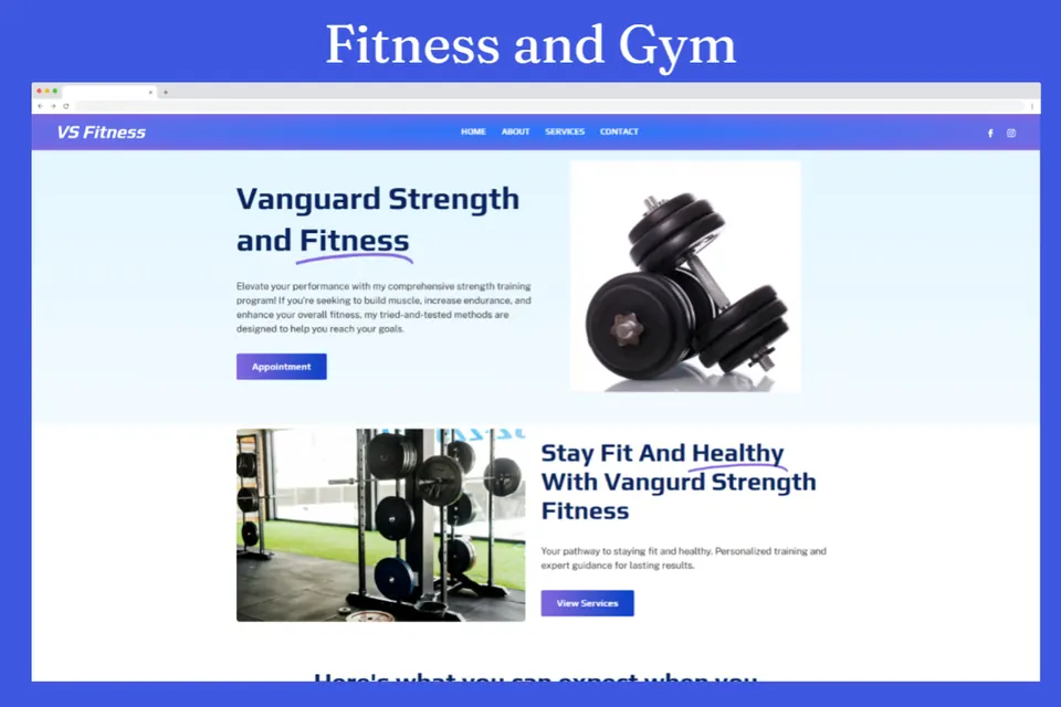 Vanguard Strength & Fitness – Personal Training & Fitness