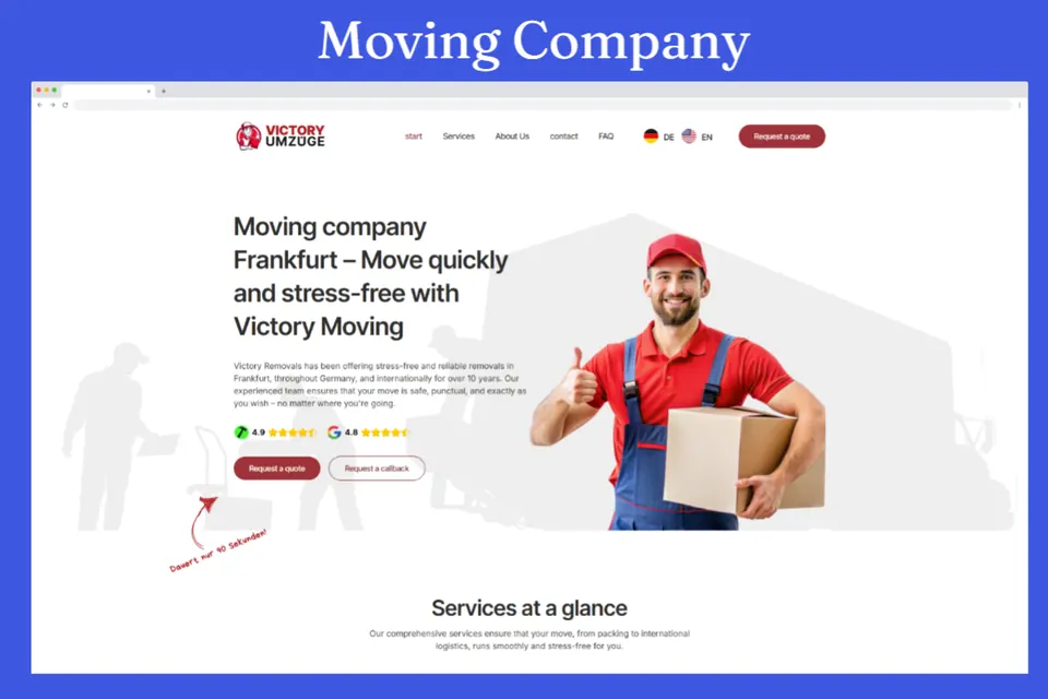 Victory Umzüge – Moving Company, Frankfurt